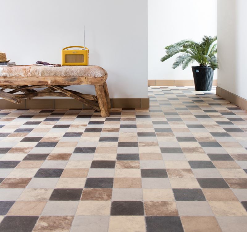 Линолеум бытовой "IVC" Bingo Pietra 596 (3м) — купить в Новокузнецке