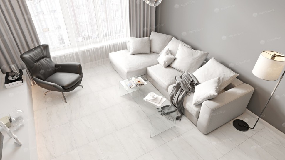 Виниловая плитка "Alpine Floor" Light Stone Брайс (608*303*2,5 мм) — купить в Новокузнецке