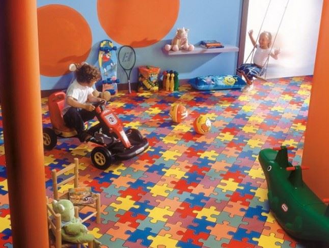 Линолеум бытовой "IVC" Neo Puzzle 50 (3,5м) — купить в Новокузнецке