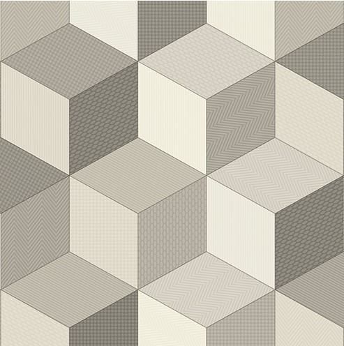 Линолеум бытовой "IVC" Bingo Cubes 83 (3м) — купить в Новокузнецке