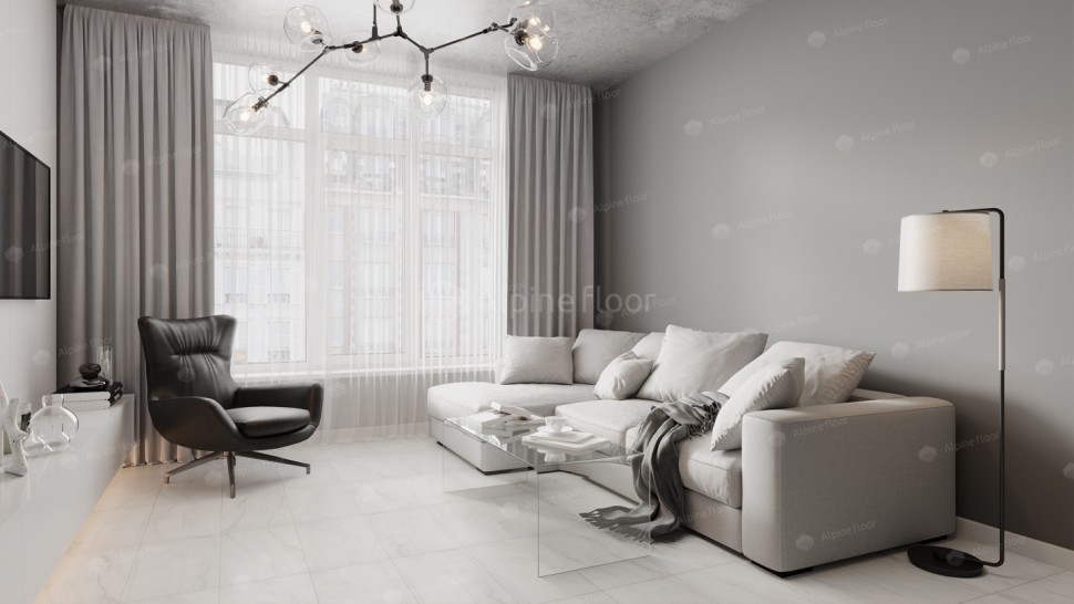 Виниловая плитка "Alpine Floor" Light Stone Брайс (608*303*2,5 мм) — купить в Новокузнецке