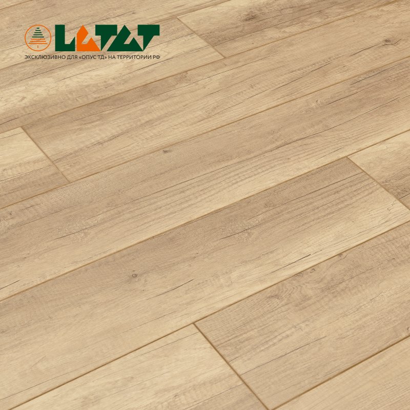 Ламинат  "Latat" Дуб Арабика (1382*193*8 мм) — купить в Новокузнецке