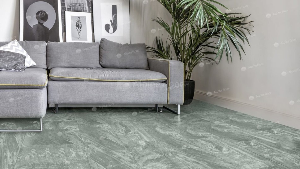 Виниловая плитка "Alpine Floor" Light Stone Хэмпшир (608*303*2,5 мм) — купить в Новокузнецке