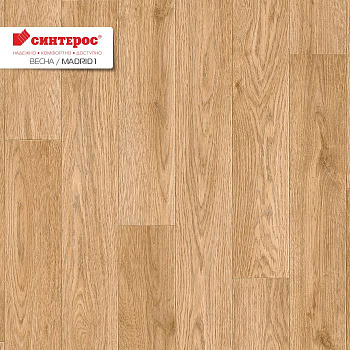 Линолеум бытовой "Синтерос" Весна Madrid 1 (2,5м) — фото и характеристики