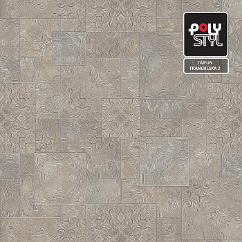 Линолеум бытовой "Polystyl" Taifun Франческа 2 (4м) — фото и характеристики